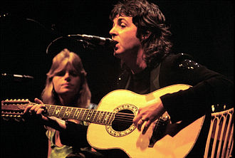 Paul and Linda 1976, on tour again.