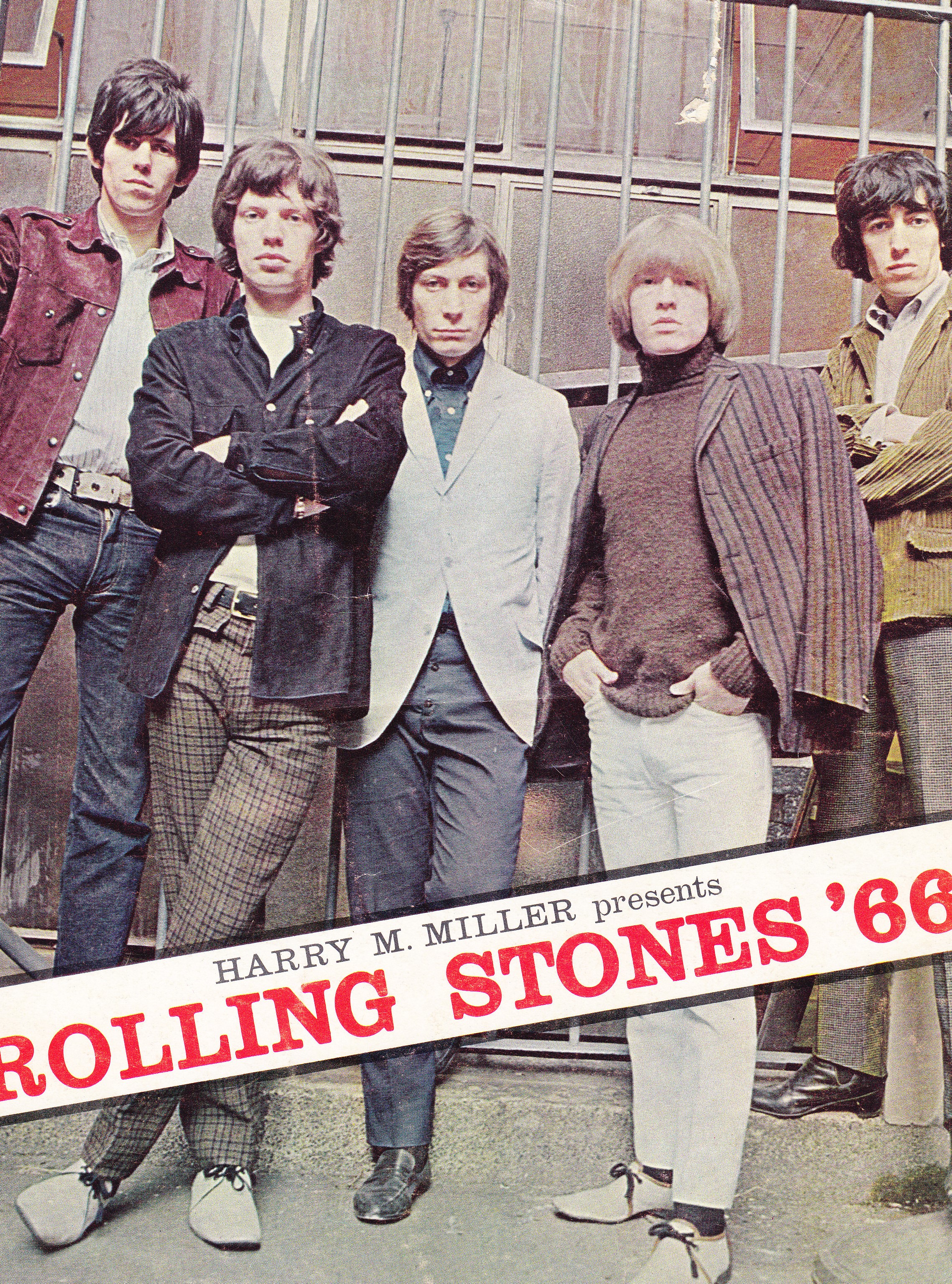 The Rolling Stones programme for their Adelaide Concert in 1966.