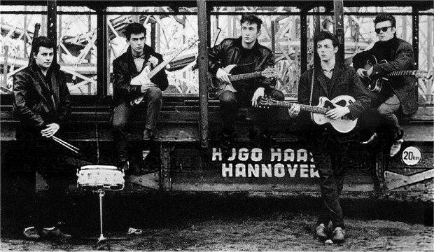 The Astrid Kirchherr photo taken in Hamburg.