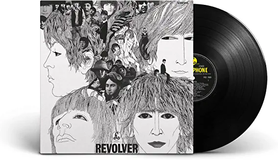 Beatles "Revolver" the classic vinyl record before "Sgt. Peppers".