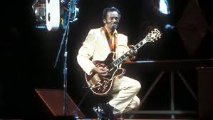 Chuck Berry, one of the first artists to write his own materiel.