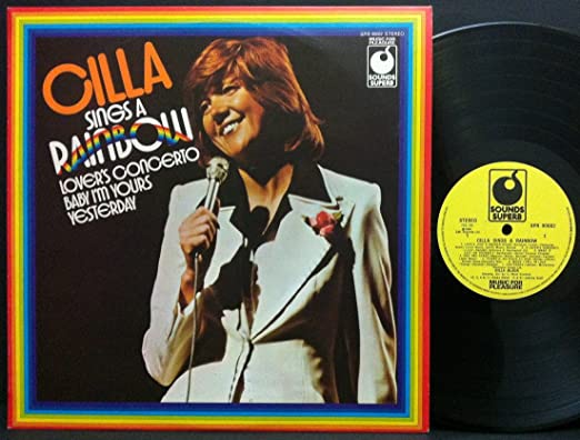 Cilla Black "Rainbow" vinyl album.