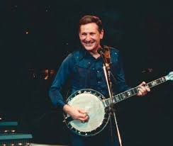 Lonnie with his famous banjo.