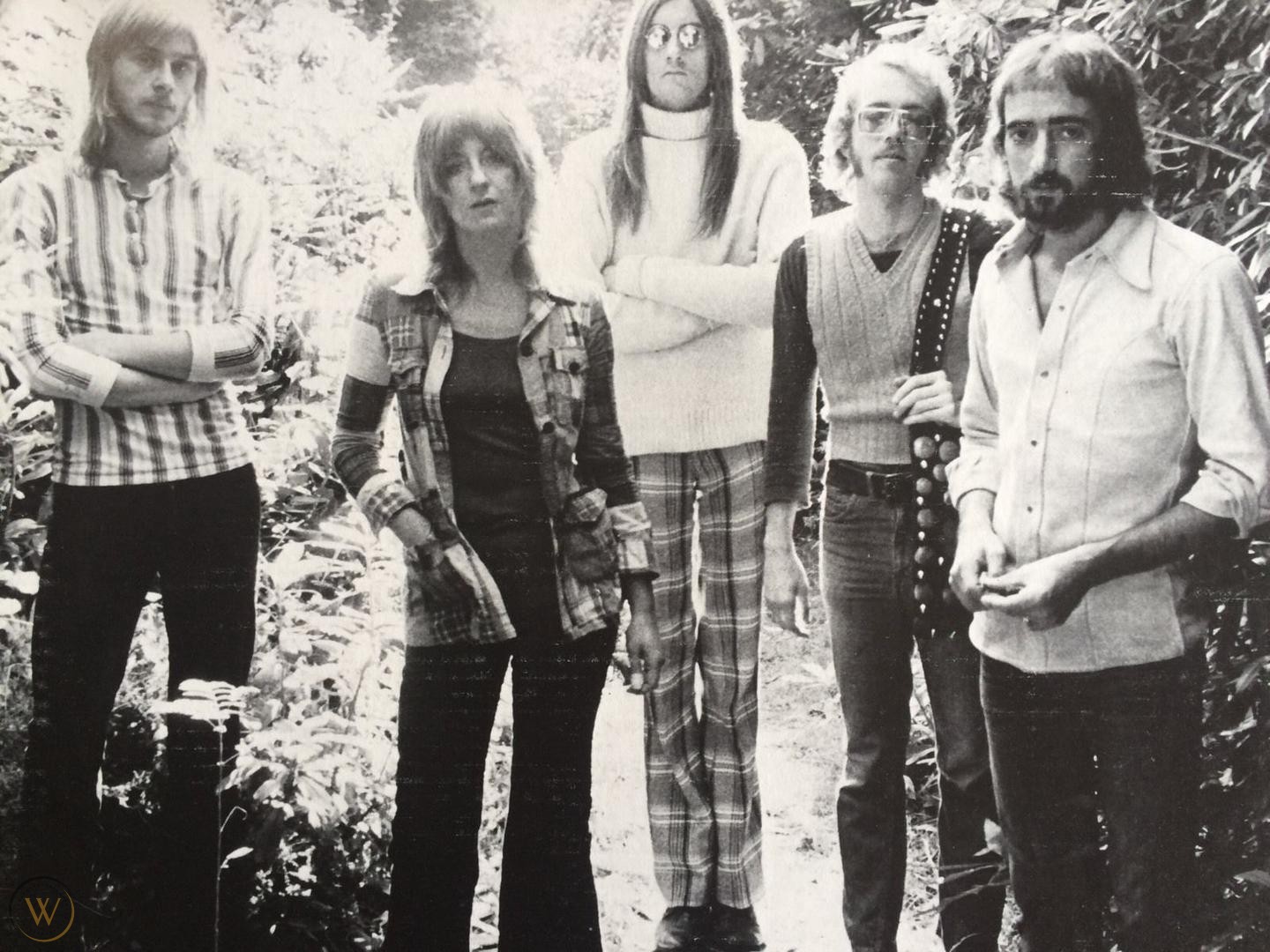 The Fleetwood Mac line up without Green and Spencer.