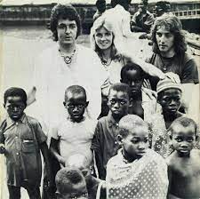 Paul, Linda and Denny in Lagos