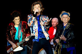 The latest Rolling Stones line up with Ronnie Wood.