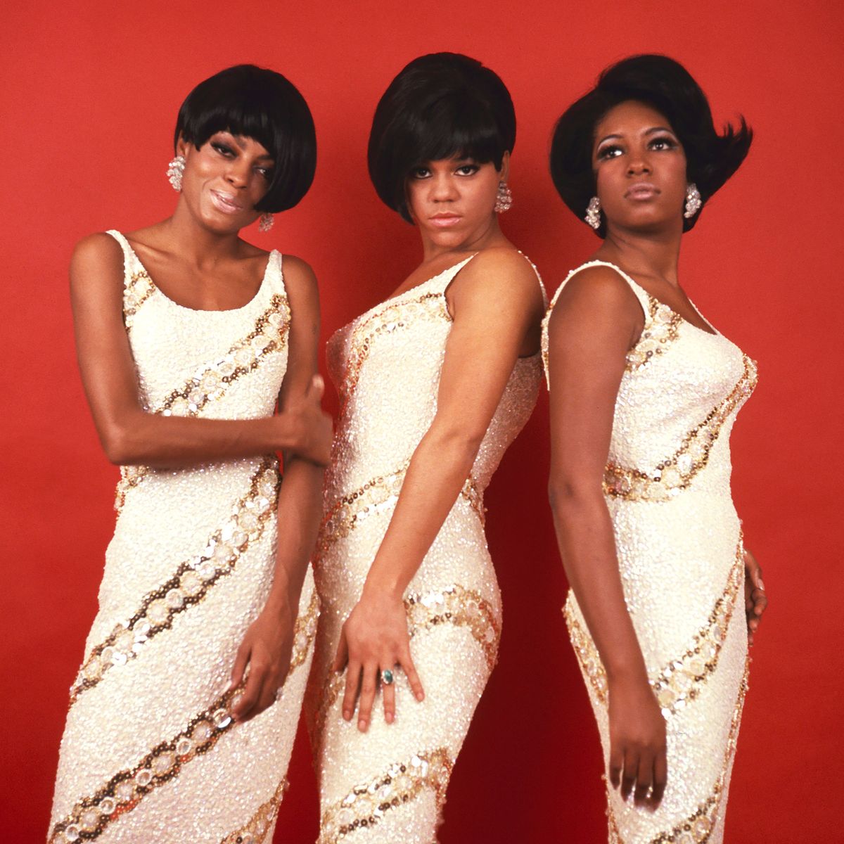 Diana Ross and The Supremes in their prime. Well groomed by the Motown school of professionalism