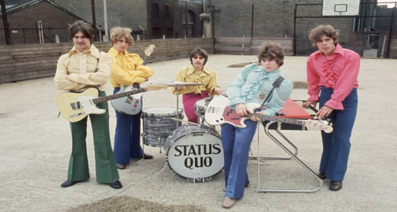 Original sharp looking five piece line-up.