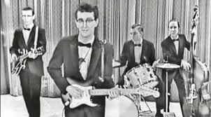 The Crickets, backing Buddy Holly on American T.V.
