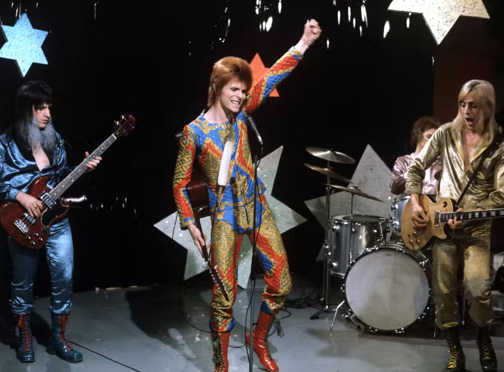 David Bowie and The Spiders doing "Star Man" on Top of The Pops