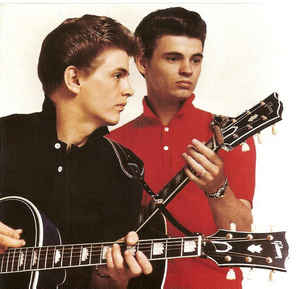 American Bands pre Beatles tended to be a hangover from the fifties. The Everly brothers were an exception, providing high quality harmonies and originality.