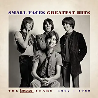 The happy photo of the Small Faces Greatest Hits album, a best seller for the band.