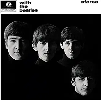 "With The Beatles" the second album by The Beatles featured the band with their now famous Astrid Kirschner haircuts.